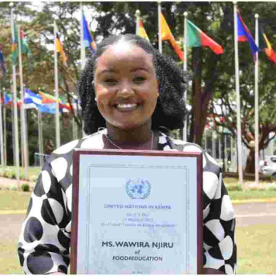 Wawira Njiru Named UN 'Person of the Year' in Kenya