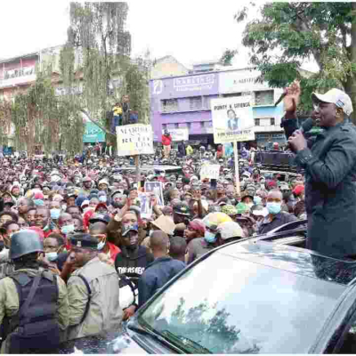 Deputy President William Ruto Declares Himself Mt Kenya Region’s Kingpin 