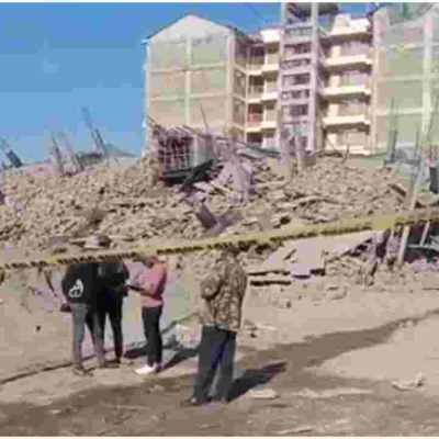Nine-Storey Building Under Construction Collapses in Ruiru 