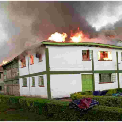 Kakamega High School Closed as Fire Destroys Two Hostels, 16 Students Arrested 