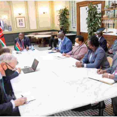 President Uhuru Briefed on Progress of Kenya-UK Health Alliance