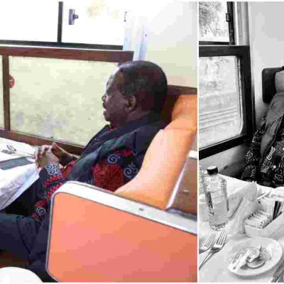 Raila Takes a Ride on Newly Launched Kisumu Safari Train