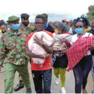 Mother of Triplets Escorted by Police After Ruto Gifts Her Sh100,000 
