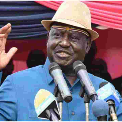 Raila Formally Declares Bid for the Presidency in 2022 