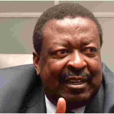 Musalia Mudavadi Protests Plans to Develop a Voter Register from Huduma Namba