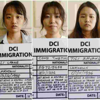 Eight Chinese Nationals Fined Sh50,000 Each for Working in Kenya without Permits 