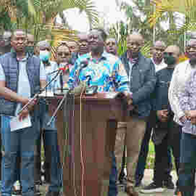 Over 30 Governors Throw Their Weight Behind Raila’s 2022 Presidential Bid 