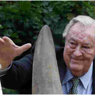 Kenyan Paleoanthropologist Dr. Richard Leakey Buried on a Ridge Along Rift Valley 