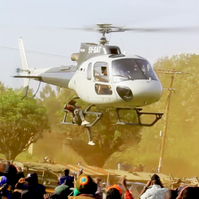 Man Who Hung on CS Peter Munya's Helicopter in Meru Arrested