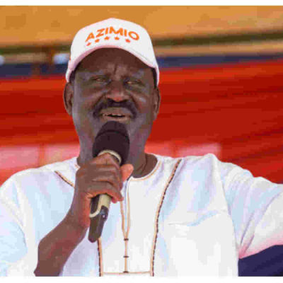 CAP Survey Projects a Raila Victory in Round One 