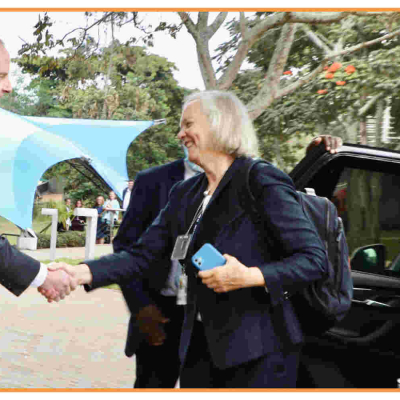 New US Ambassador to Kenya Margaret Whitman Finally Arrives in Nairobi