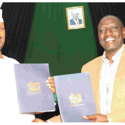 UDM Party Signs a Post-Election Coalition Pact with Ruto's Kenya Kwanza