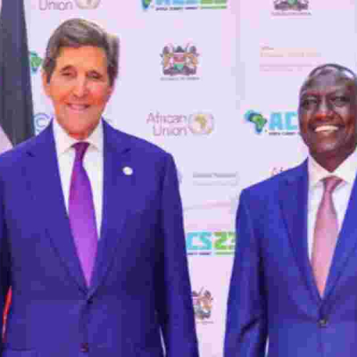 Your Leadership Can Be Felt, Former US Secretary of State John Kerry Lauds Ruto