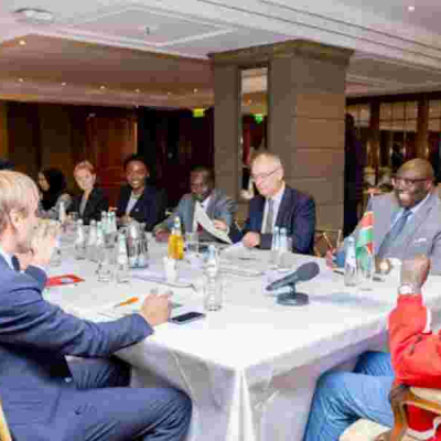 Gachagua Holds Talks With Youthful Investors in Germany
