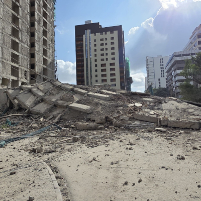 Two Feared Dead After Building Under Construction Collapses in South C