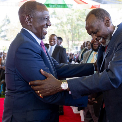 President Ruto Meets Muhoho Kenyatta at State House