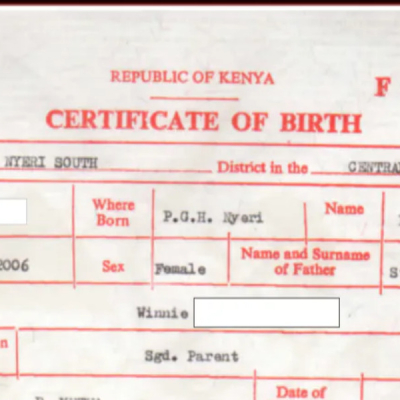 Murkomen: Plan Underway to Remove Birth Certificate Application Fees