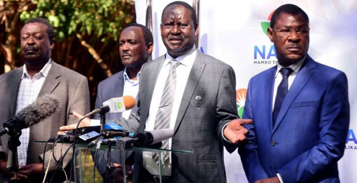 ODM MPs Urge Raila to End Relationship With Kalonzo, Wetang'ula ...