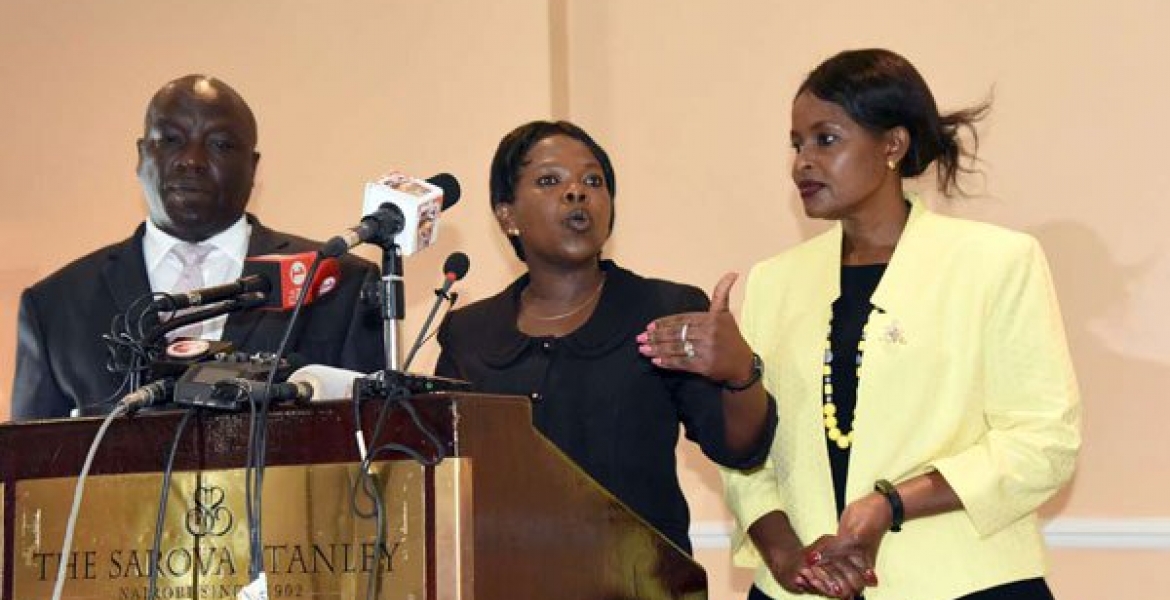 IEBC Commissioners Consolata Maina, Paul Kurgat and Margaret Mwachanya Resign