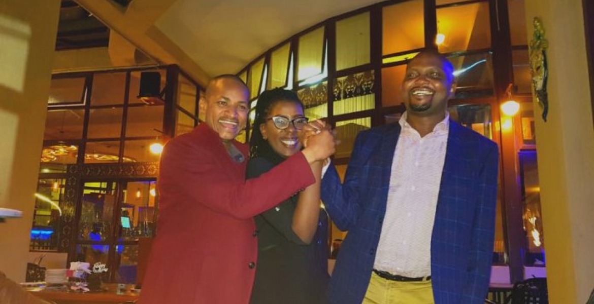 Miguna Miguna Reacts as Babu Owino and Moses Kuria Bury the Hatchet