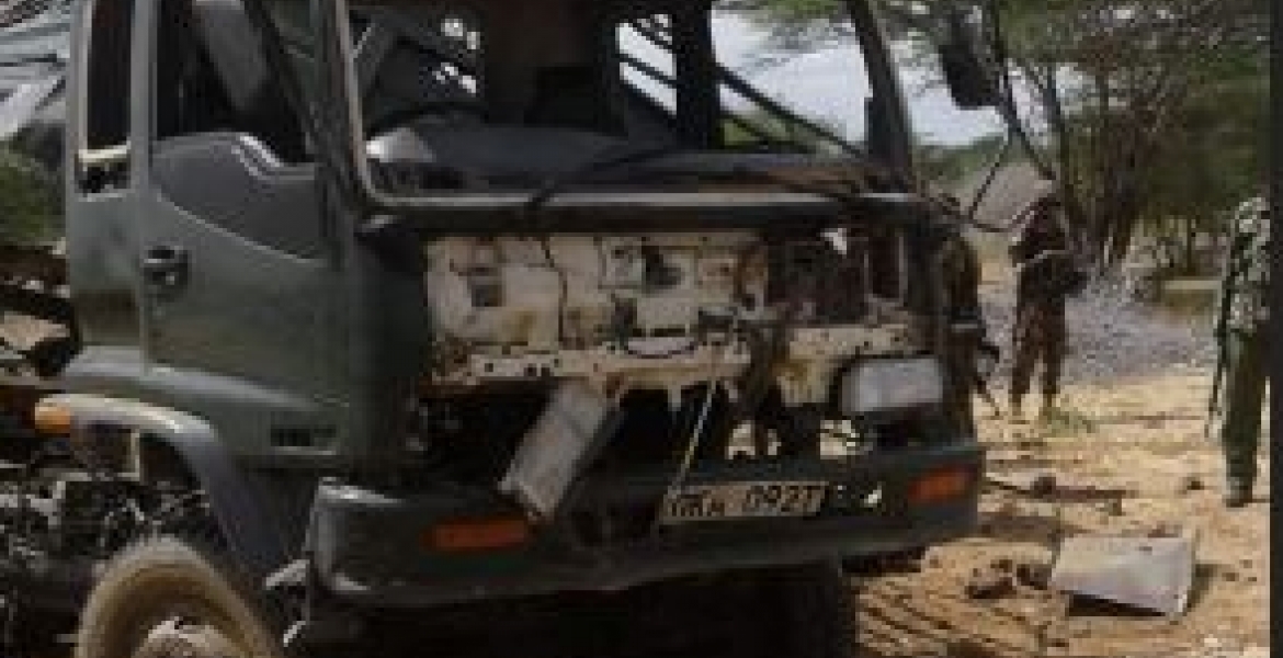 Six Gsu Officers Killed In A Suspected Al Shabaab Attack In Liboi Along Kenyan Somalia Border