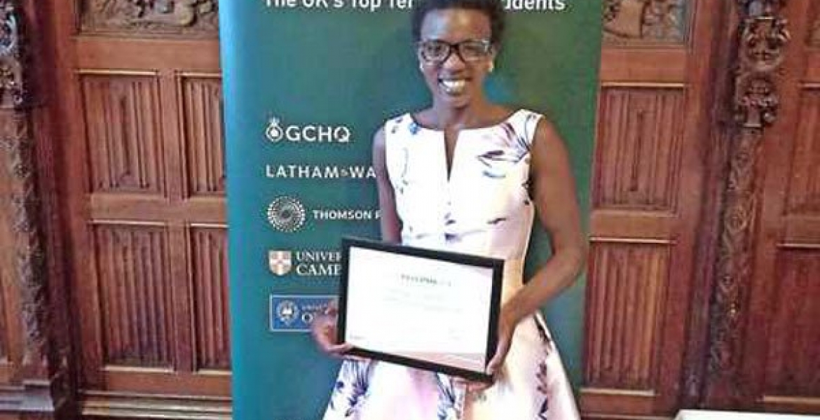 Kenyan Student Gladys Chepkirui Earns Special Recognition in the UK