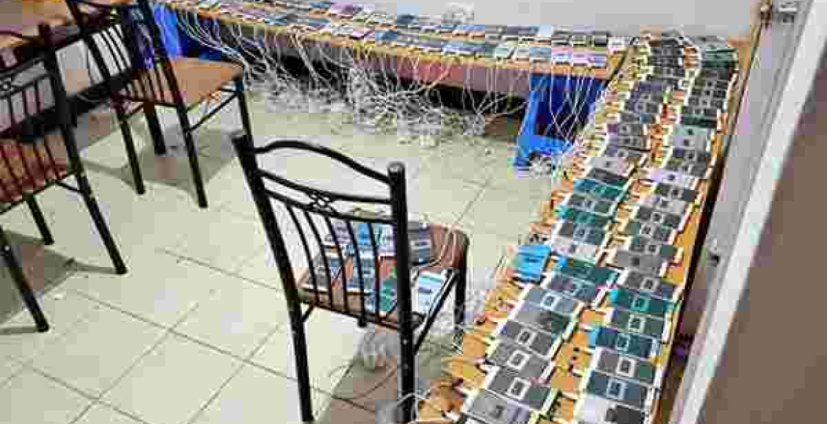 Sim Swap Fraud: Detectives Bust Scammers in an Illegal Communication Centre in Ruiru