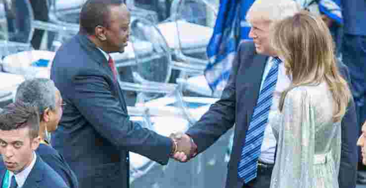 Trump Invites President Uhuru Kenyatta to the White House