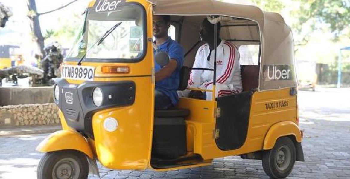 Uber Launches Tuk Tuk Rides in Mombasa