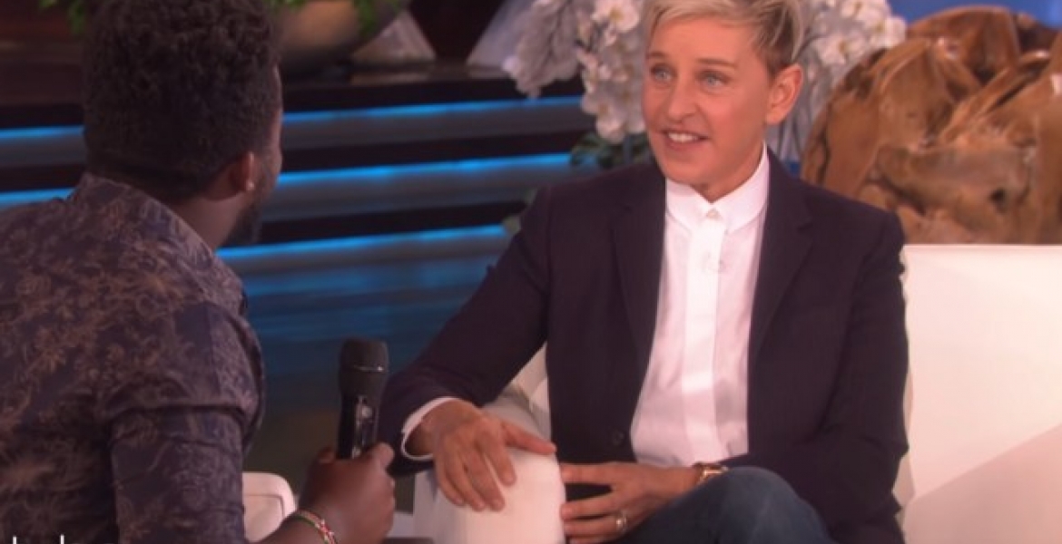 Kenyan in the US Receives $25,000 Reward from Popular American TV Host Ellen Degeneres [VIDEO]