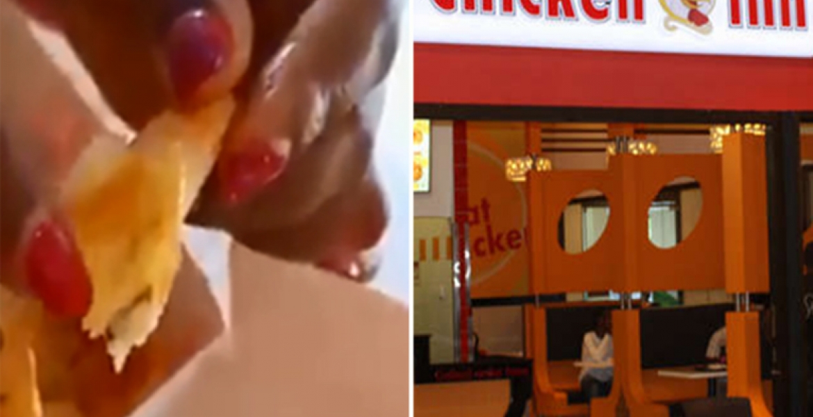 Nairobi's Chicken Inn Apologizes for Serving Customer Chips 'Infested' with Worms [VIDEO]