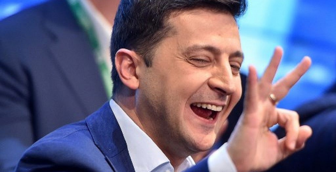 Comedian Who Plays the Role of an Accidental President on TV Wins Ukraine Presidential Election