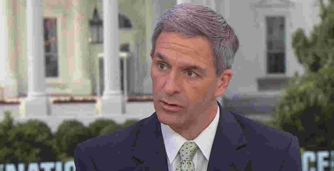 U.S. Citizenship and Immigration Services Acting Director Ken Cuccinelli on "Face the Nation," July 7, 2019. CBS News Trump Top Immigration Official Says US Ready to Deport One Million Undocumented Immigrants