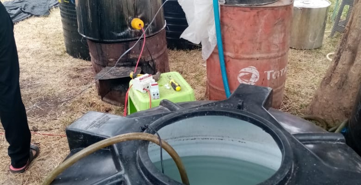 Two Chinese Nationals Arrested for Operating Illegal Chang’aa, Busaa Brewing Plant in Kenya [PHOTOS]