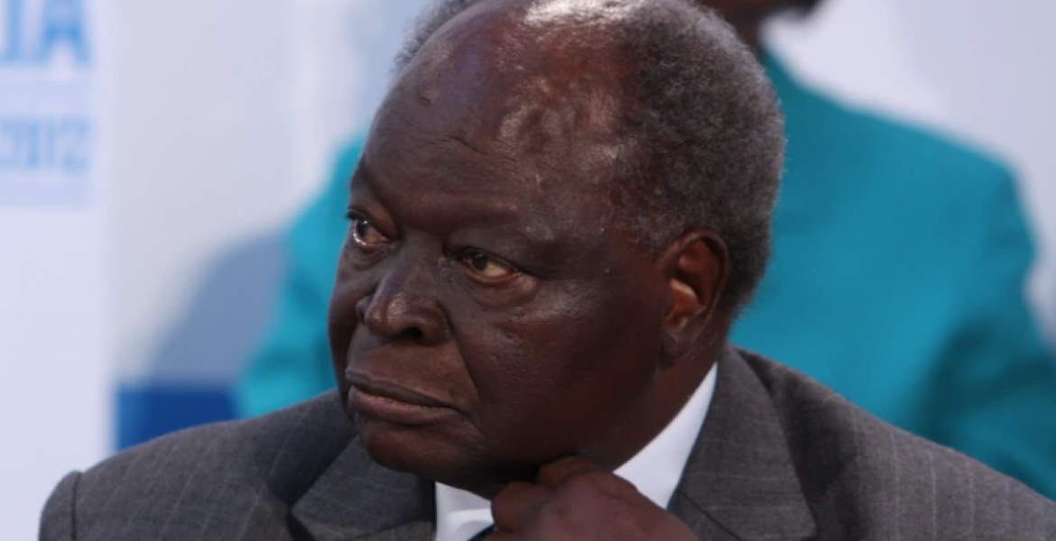 Retired President Mwai Kibaki Not Admitted to Hospital, Aide Says
