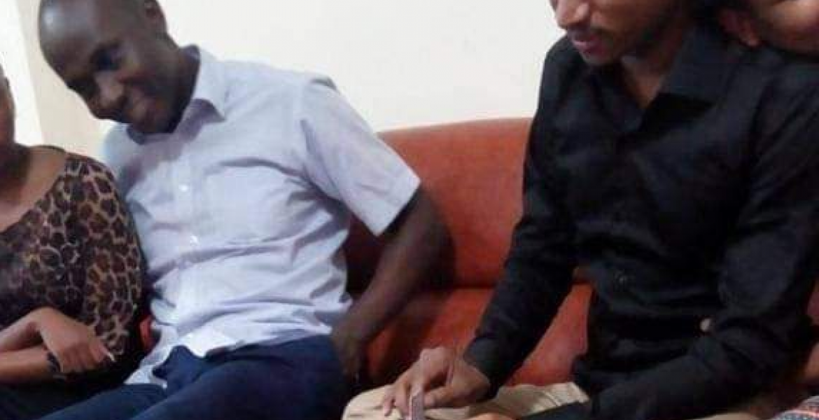 MP Babu Owino Disowns Viral 	Photo of Him Preparing to Snort Cocaine