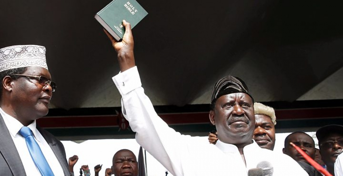 Raila’s Swearing-In Not Illegal, Court Rules