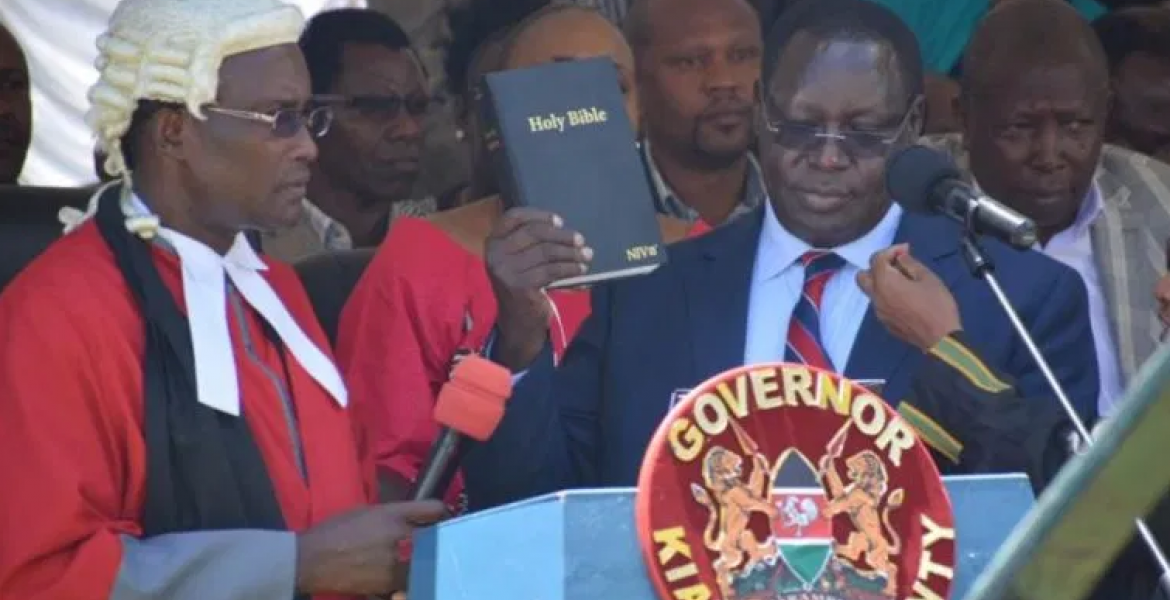 James Nyoro Sworn-In as New Kiambu Governor Following Waititu’s Impeachment