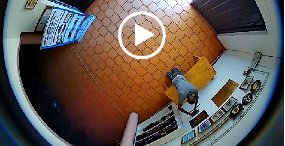 Kenyan Man Caught on CCTV Stealing Church Offering, Arrested