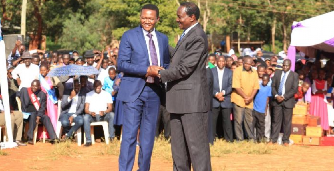 Kalonzo, Machakos Governor Mutua Bury the Hatchet