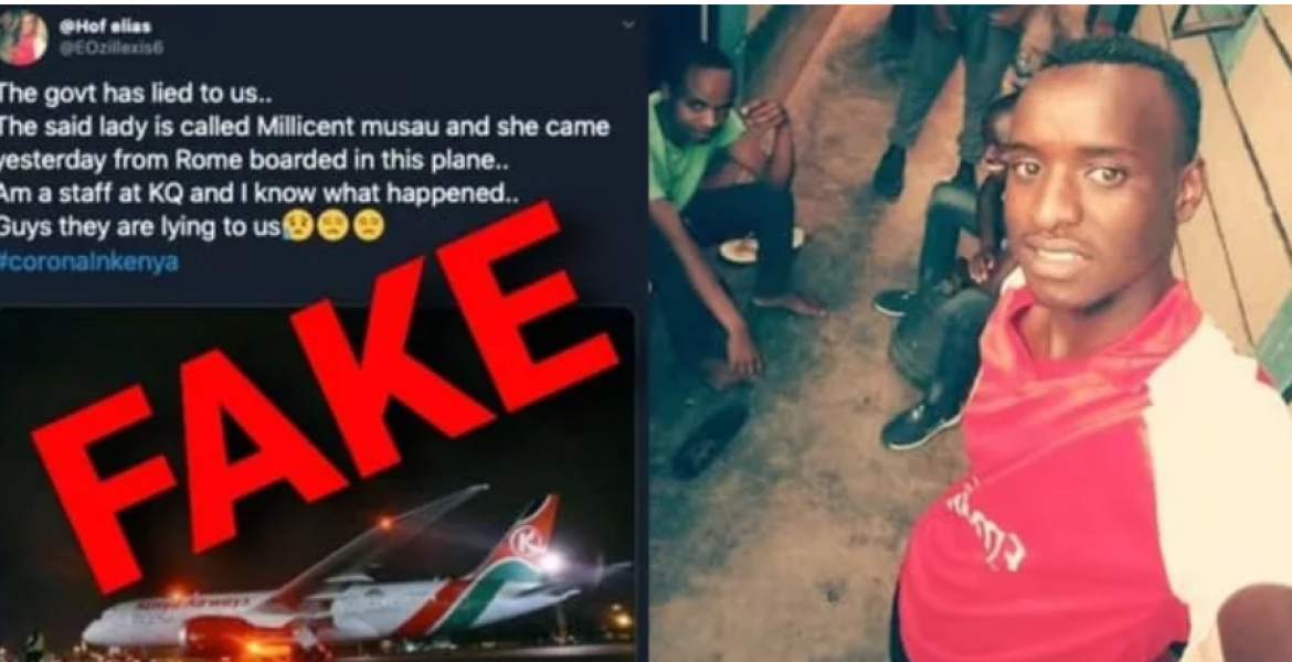 Kenyan Twitter User Arrested for Publishing False Information on Coronavirus