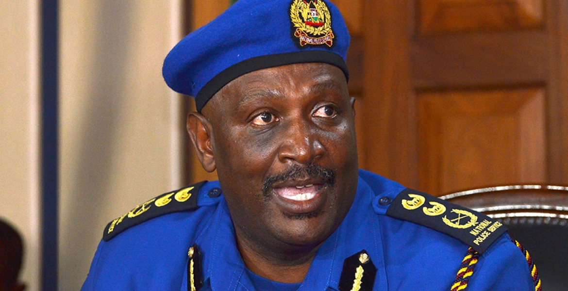 Police IG Hillary Mutyambai Police Ordered to Arrest Kenyans Not Wearing Face Masks in Public