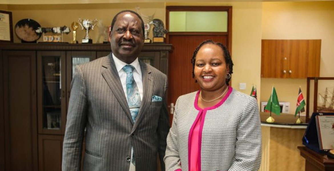 Raila Denies Holding Night Meeting with Impeached Governor Anne Waiguru