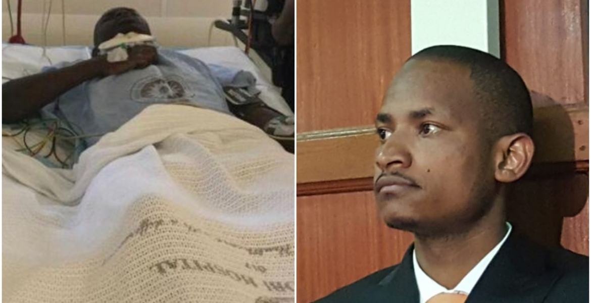 DJ Shot by MP Babu Owino Leaves Nairobi Hospital After 6 Months [VIDEO]