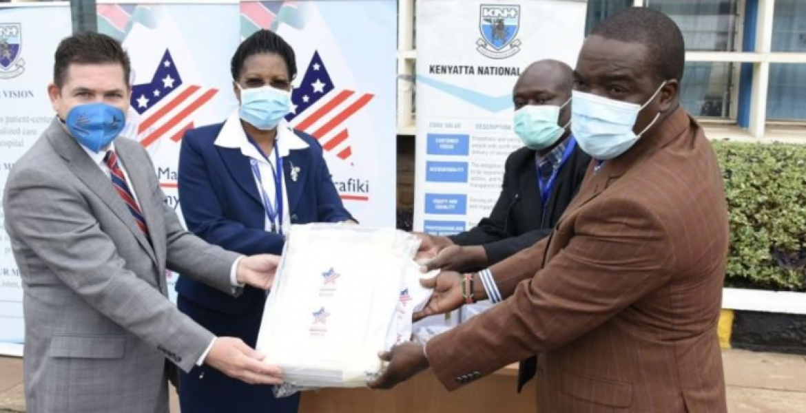 US Donates Medical Equipment to Kenyan Hospitals