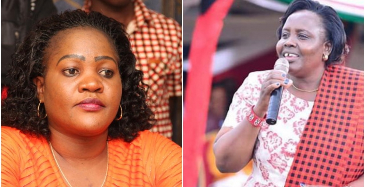 Drama at Parliament as Senators Beatrice Kwamboka and Mary Seneta ...