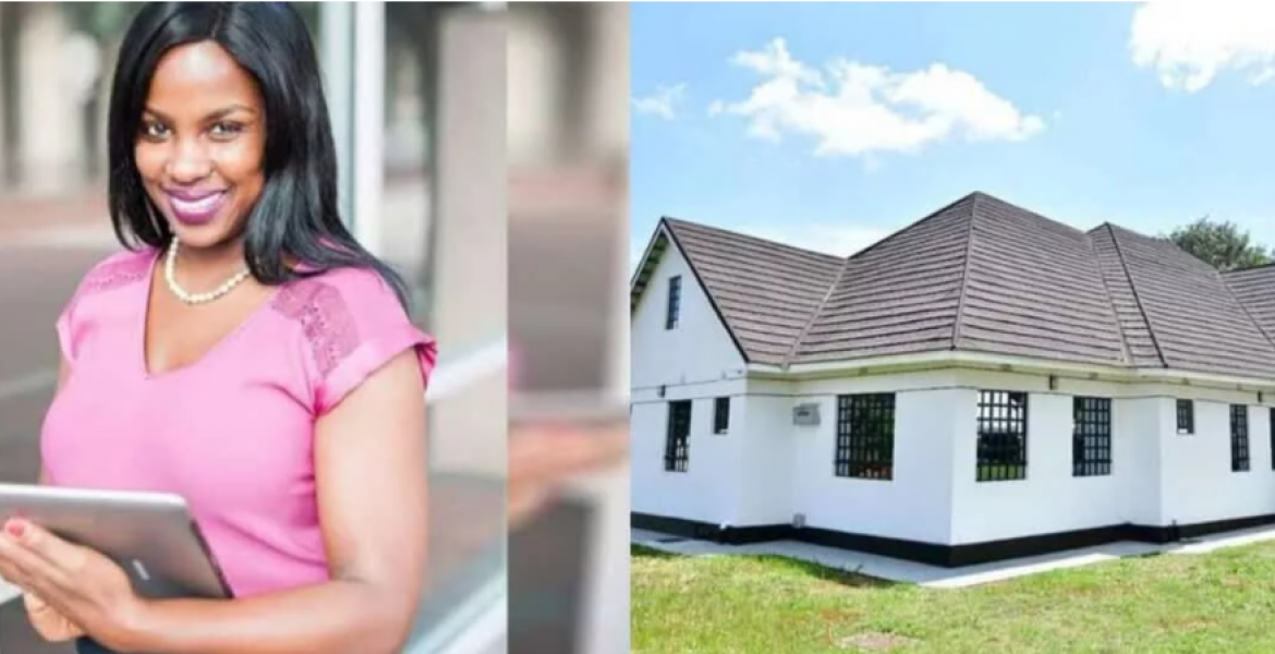 Former US-Based Kenyan Builds Mother a Stunning Sh30 Million Mansion Despite Challenges