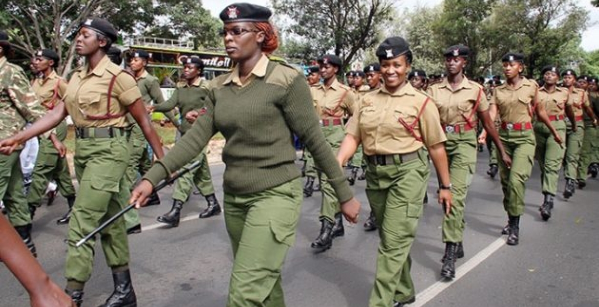 Kenyan Policewomen Warned Against Wearing Flashy Hairstyles, Nail Extensions