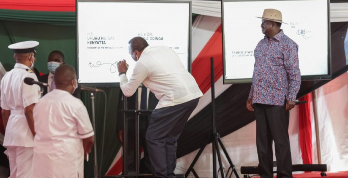 Over 1.5 Million Kenyans Append Signatures in Support of BBI Referendum Bill