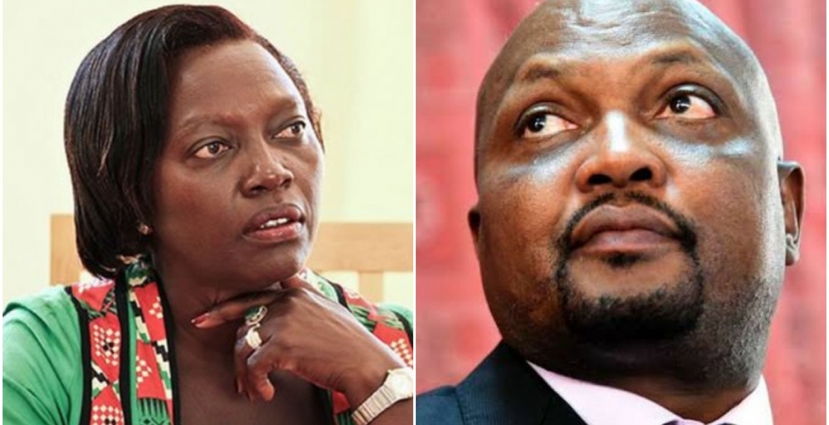 Martha Karua Sends Auctioneers to Sell MP Moses Kuria's Assets to ...